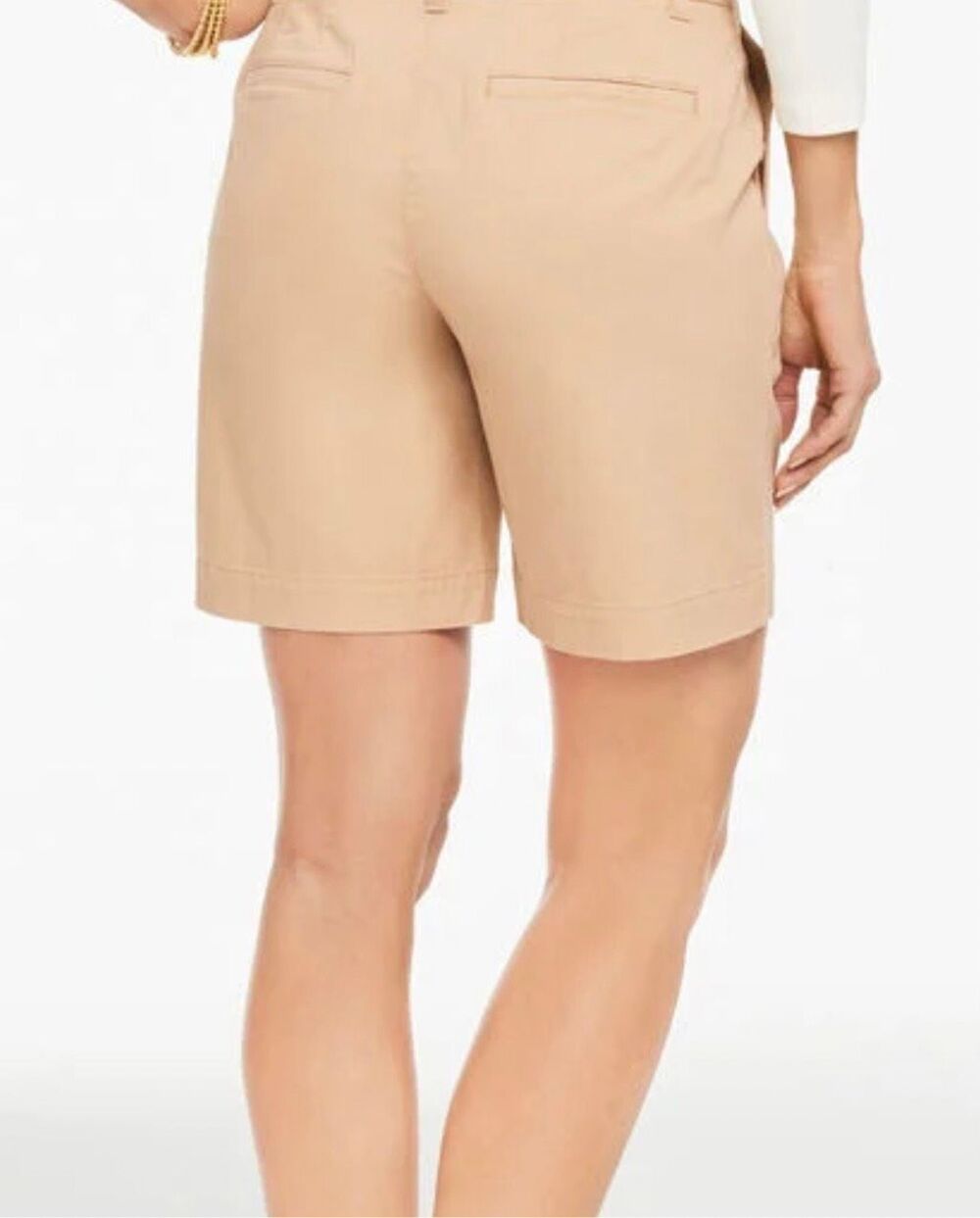 Athletic hold pickle ball Izod Golf Womens long khaki shorts size 10